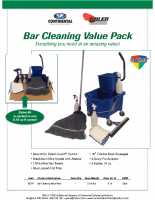 Bar Cleaning Kit Flyer