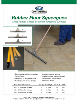 Rubber Floor Squeegees