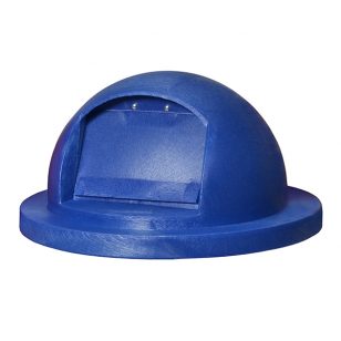 Huskee™ Heavy-Duty Dome Receptacle Top 44 gal. Blue - CCP